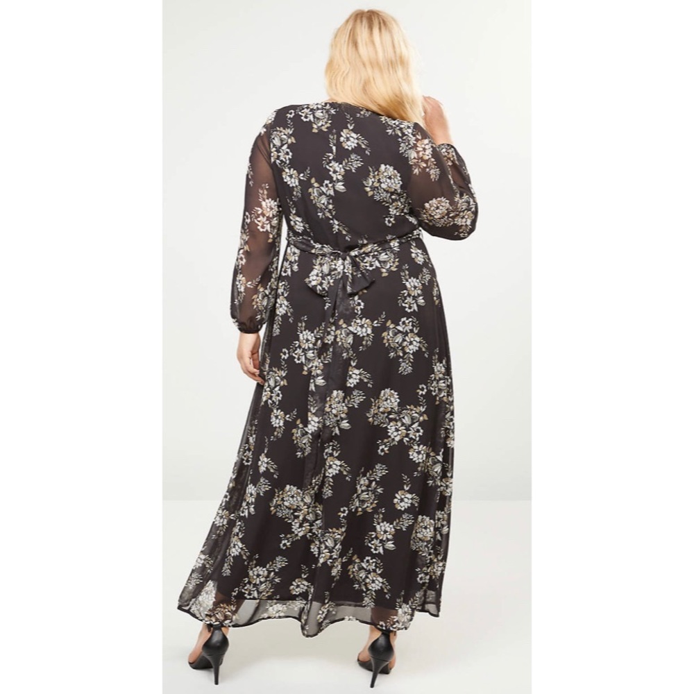 Lane Bryant floral maxi dress NWT - Picture 2 of 2